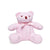 Baby Mode Cable Knit Bear - Pink