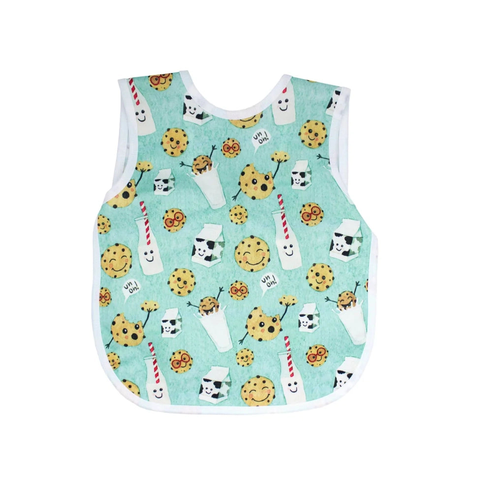 Bapron Baby Toddler Bib 6m+ - Cookies & Milk
