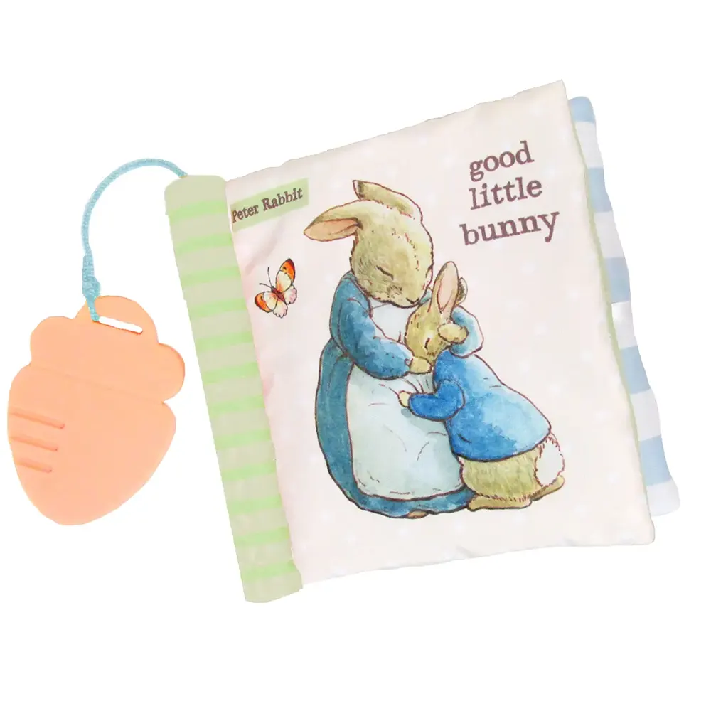 Beatrix Potter - Peter Rabbit Good Little Bunny Soft Book With Teether