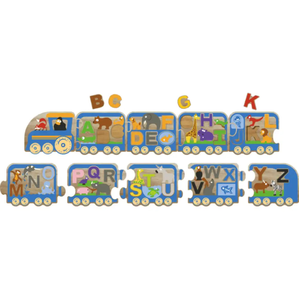 Begin Again Animal Parade Alphabet Train