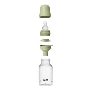 Bibs Plastic Baby Bottle Silicone Complete Set 150ml - Sage