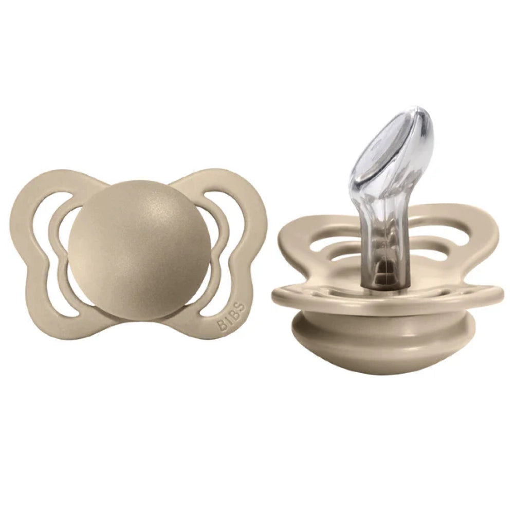 Bibs Couture Ortho Silicone Pacifier 2pk - Vanilla