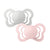 Bibs Couture Ortho Silicone Pacifier 2pk - Blossom & Haze
