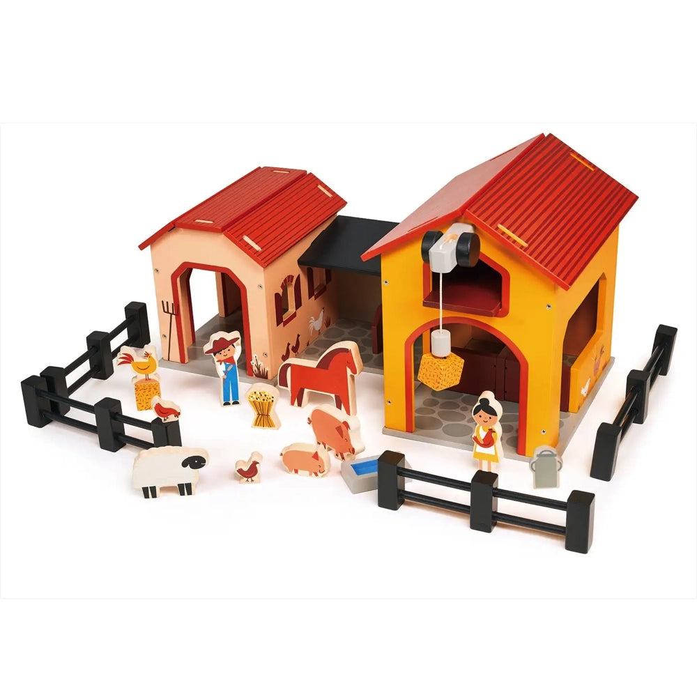 Mentari Toys Billy's Barnyard Set