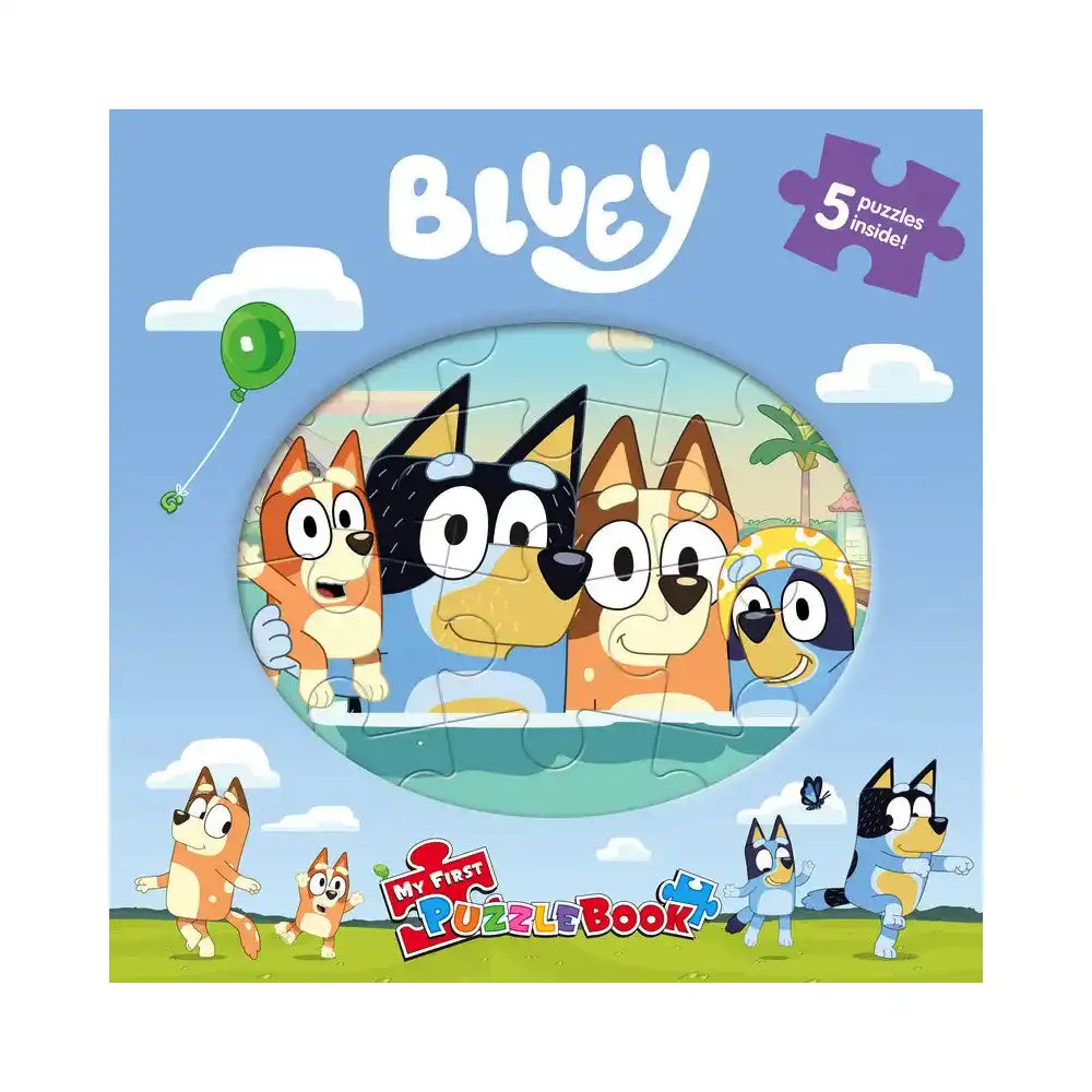 My First Puzzle Books - Bluey