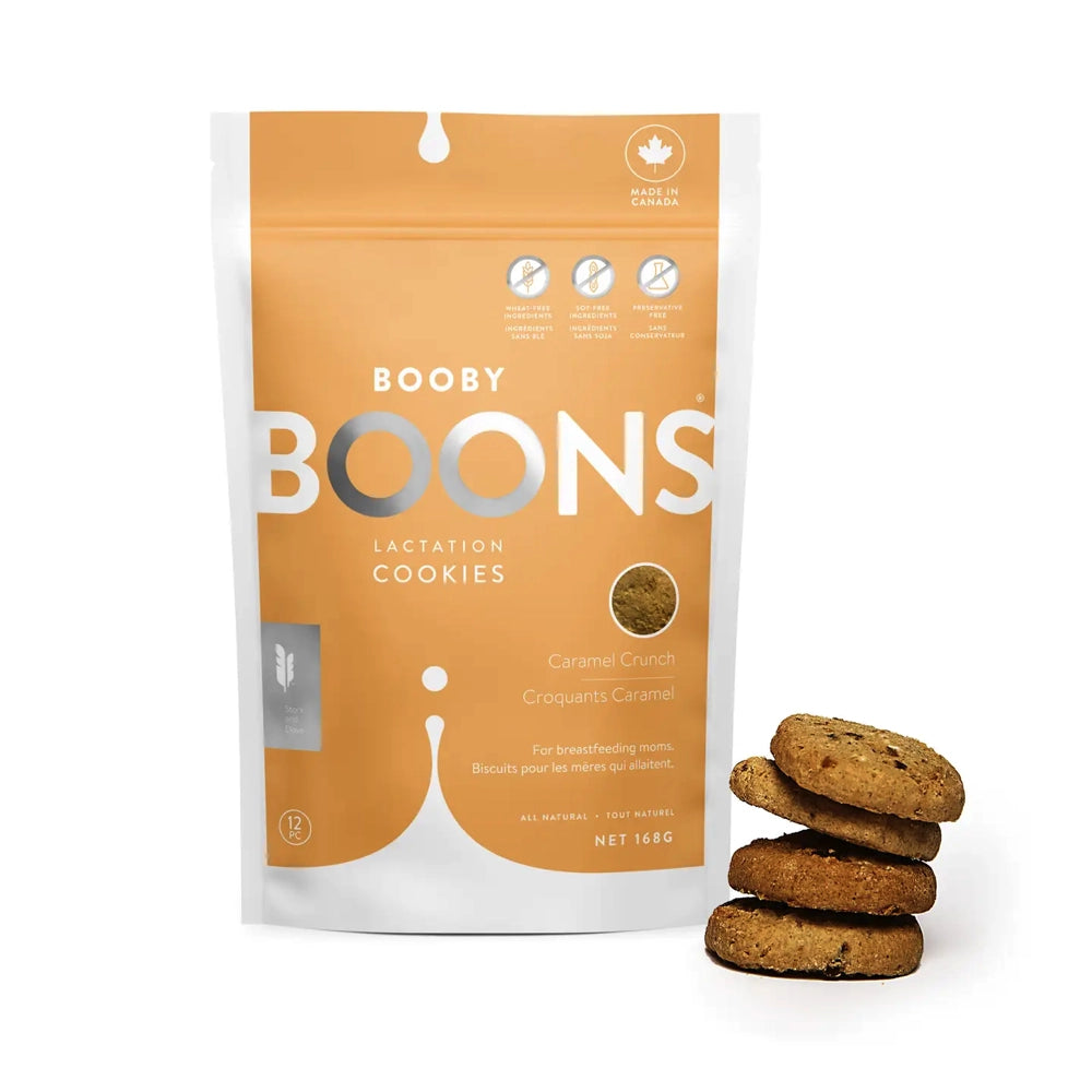 Booby Boons Lactation Cookies - Caramel Crunch