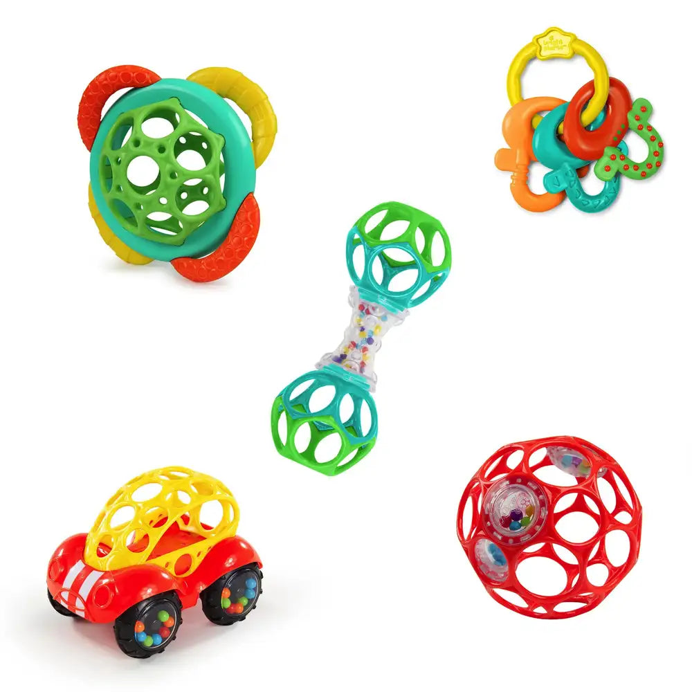 Bright Starts Soothers & Shakers  5 Piece Gift Set