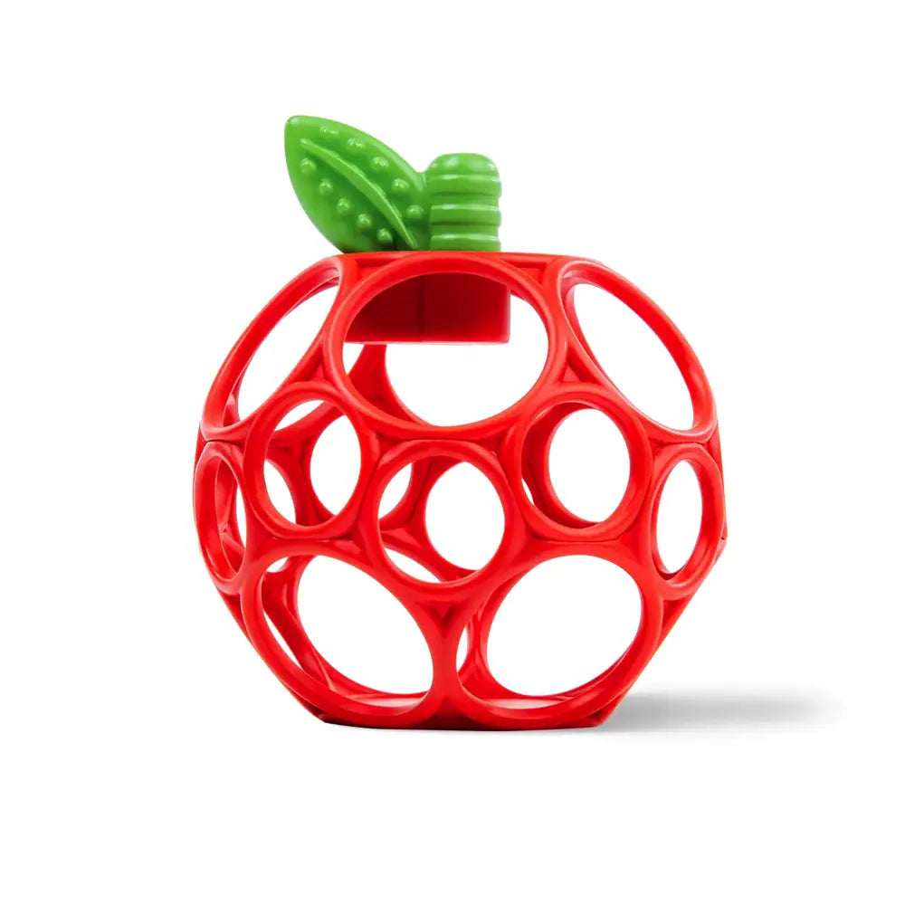 Bright Starts Hold My Own Easy-Grasp Teether Toy - Apple