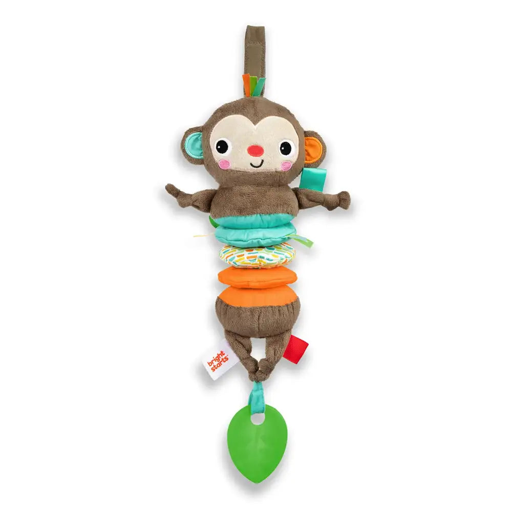 Bright Starts Pull, Play & Boogie Musical Activity Toy - Monkey