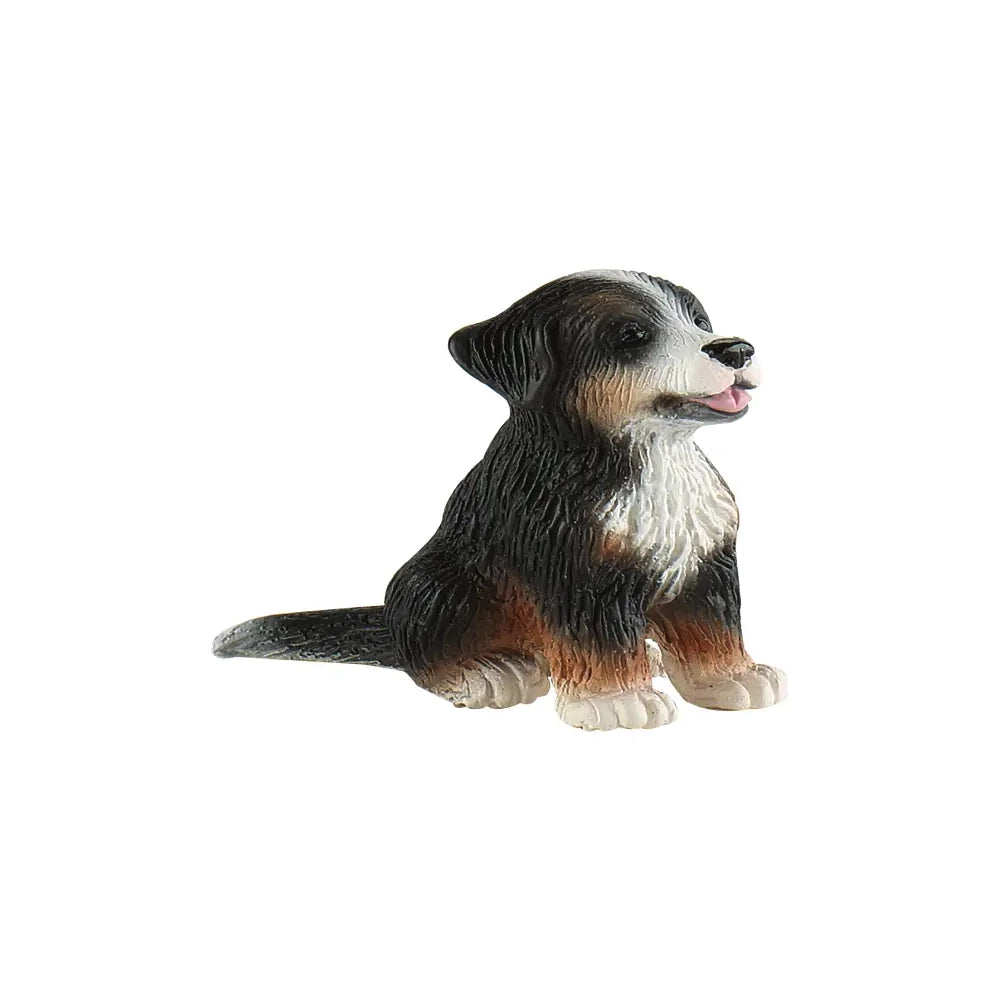 Bullyland Toy Figure - Bernese Mountain Dog Puppy Joy