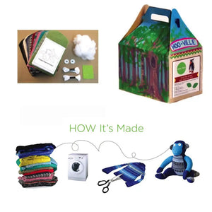 Cate & Levi Stuffed Animal DIY Sewing Kit - Owl