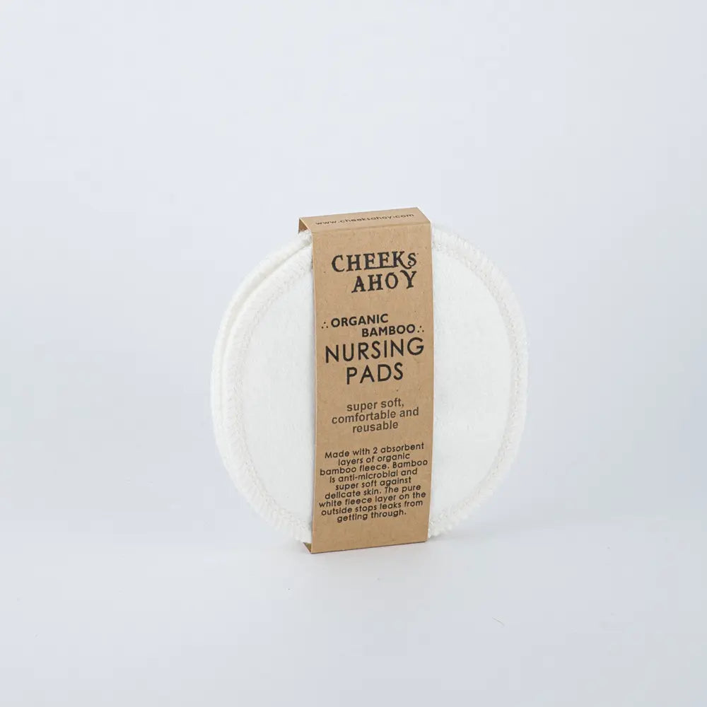Cheeks Ahoy Bamboo Nursing Pads