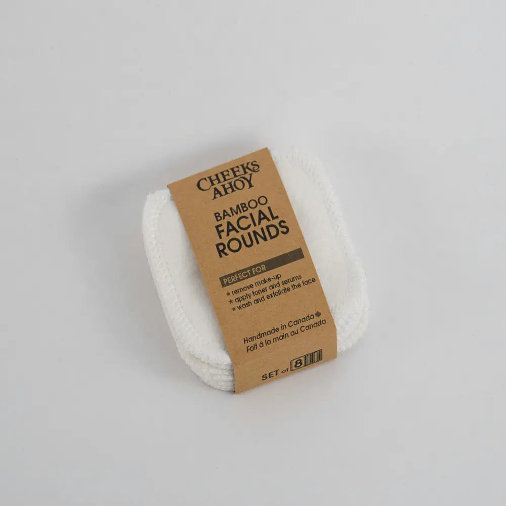 Cheeks Ahoy Bamboo Facial Rounds 8pk