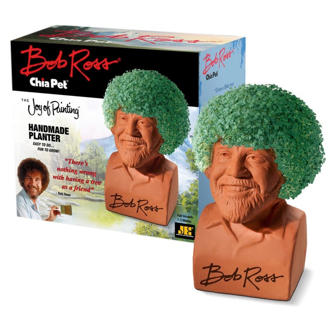 Chia Pet Bob Ross