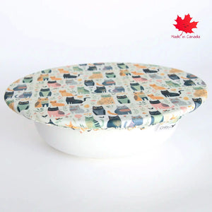 Colibri Extra Large Bowl Cover Set - Cats