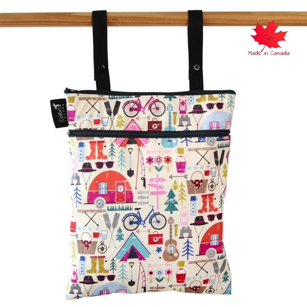 Colibri Double Duty Wet Bag - Happy Camper