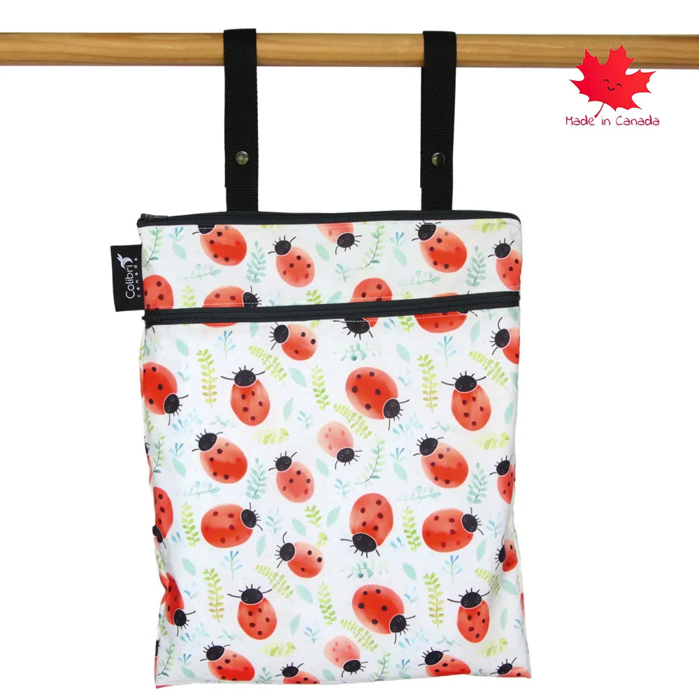 Colibri Double Duty Wet Bag - Ladybugs