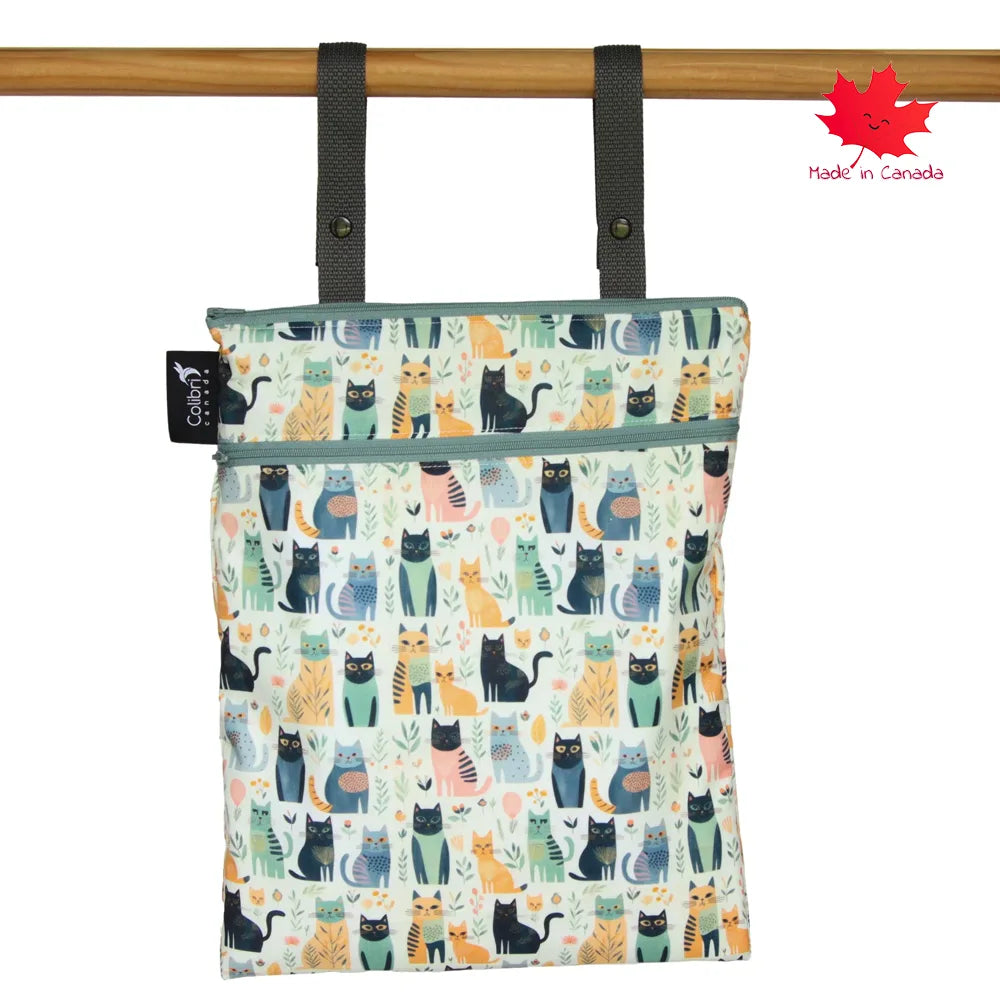 Colibri Double Duty Wet Bag - Cats
