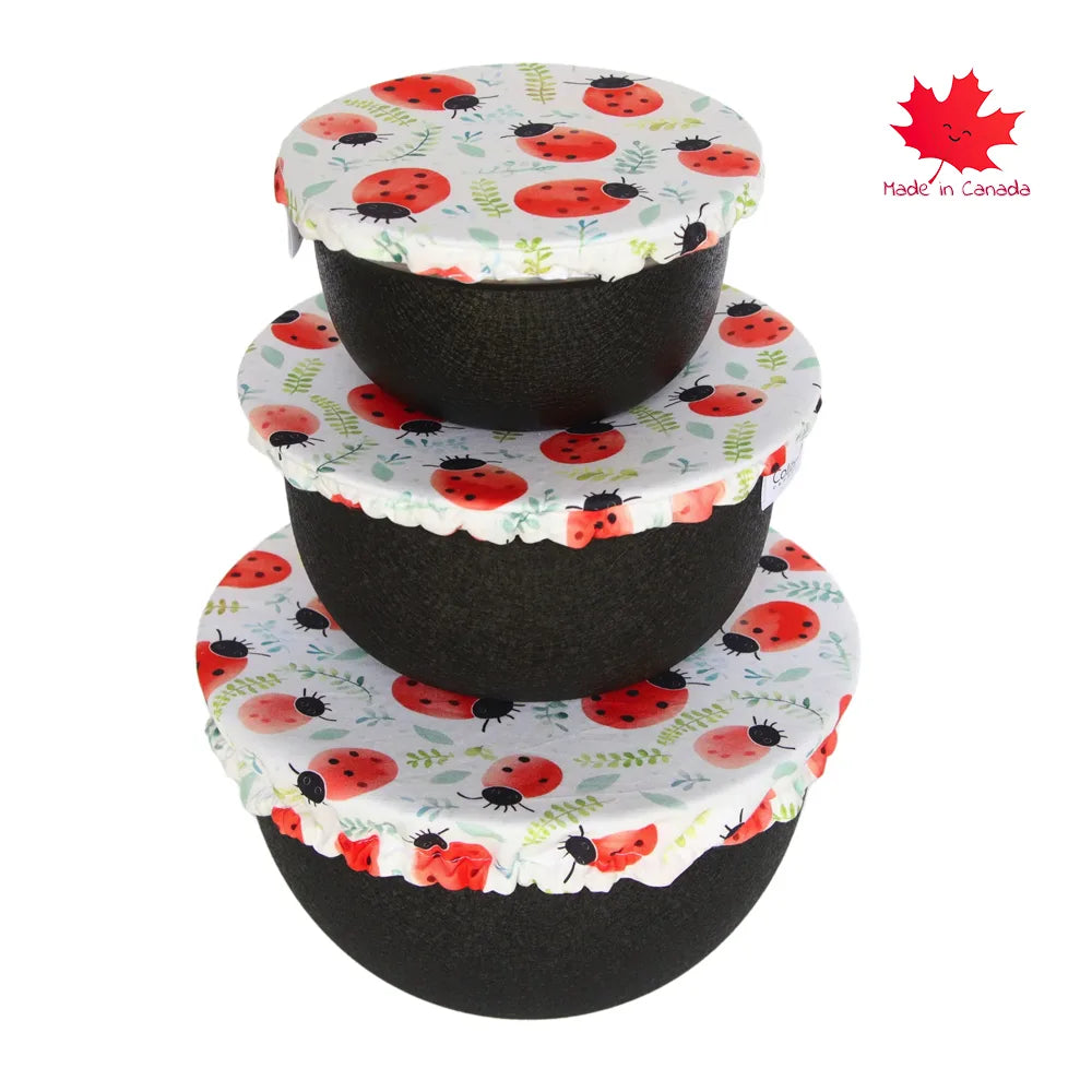 Colibri Bowl Cover Set - Ladybugs