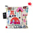 Colibri Large Reusable Snack Bag - Happy Camper