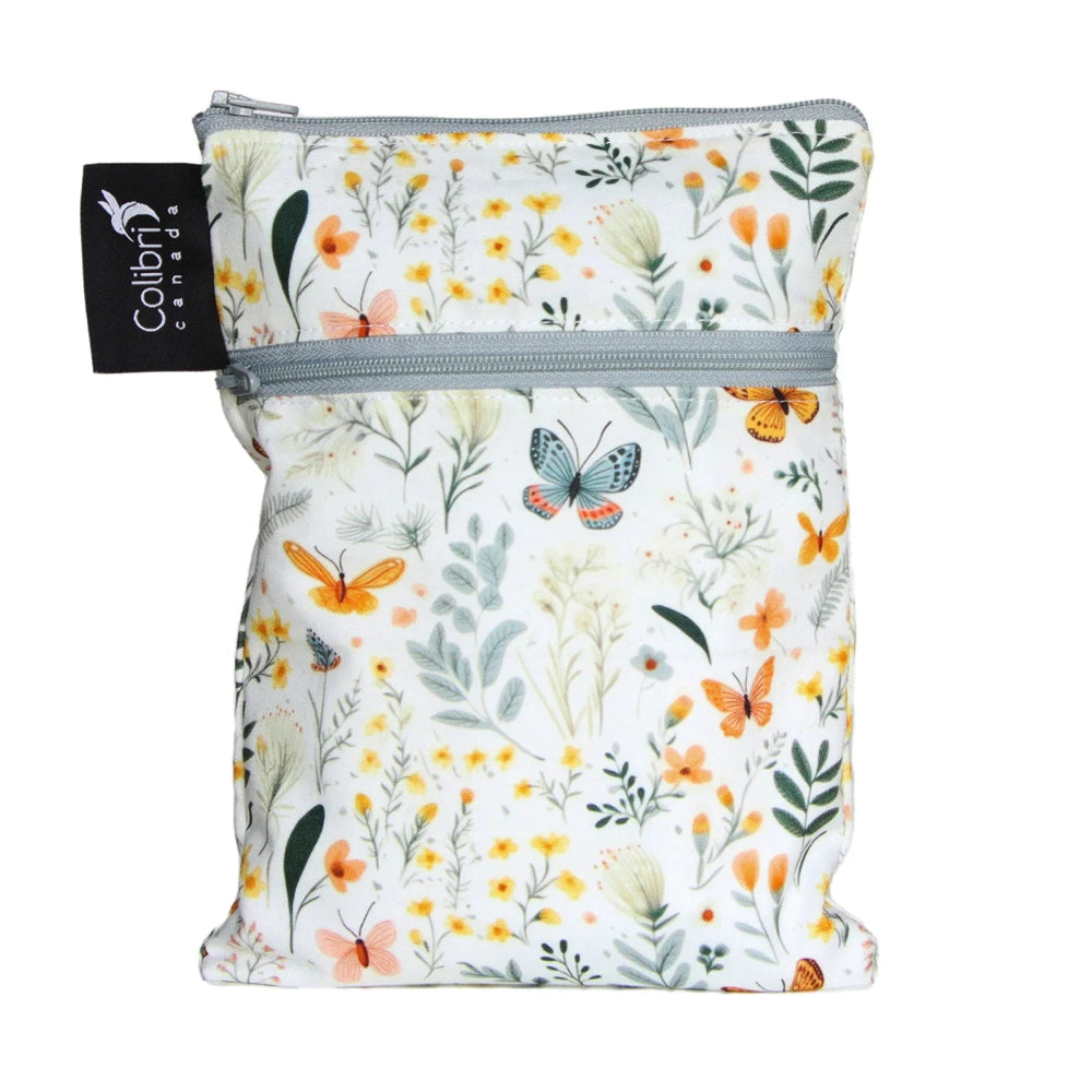 Colibri Mini Double Duty Wet Bag - Butterfly Garden