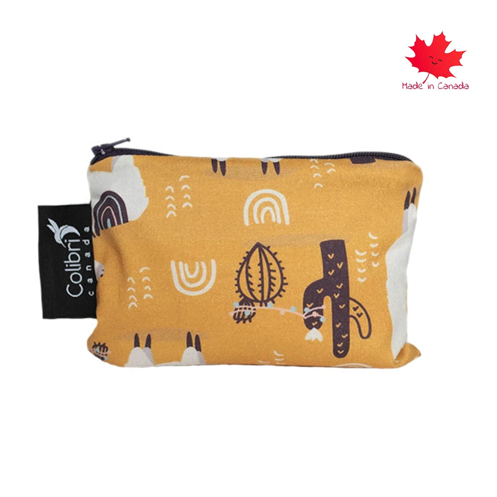 Colibri Small Reusable Snack Bag - Llama
