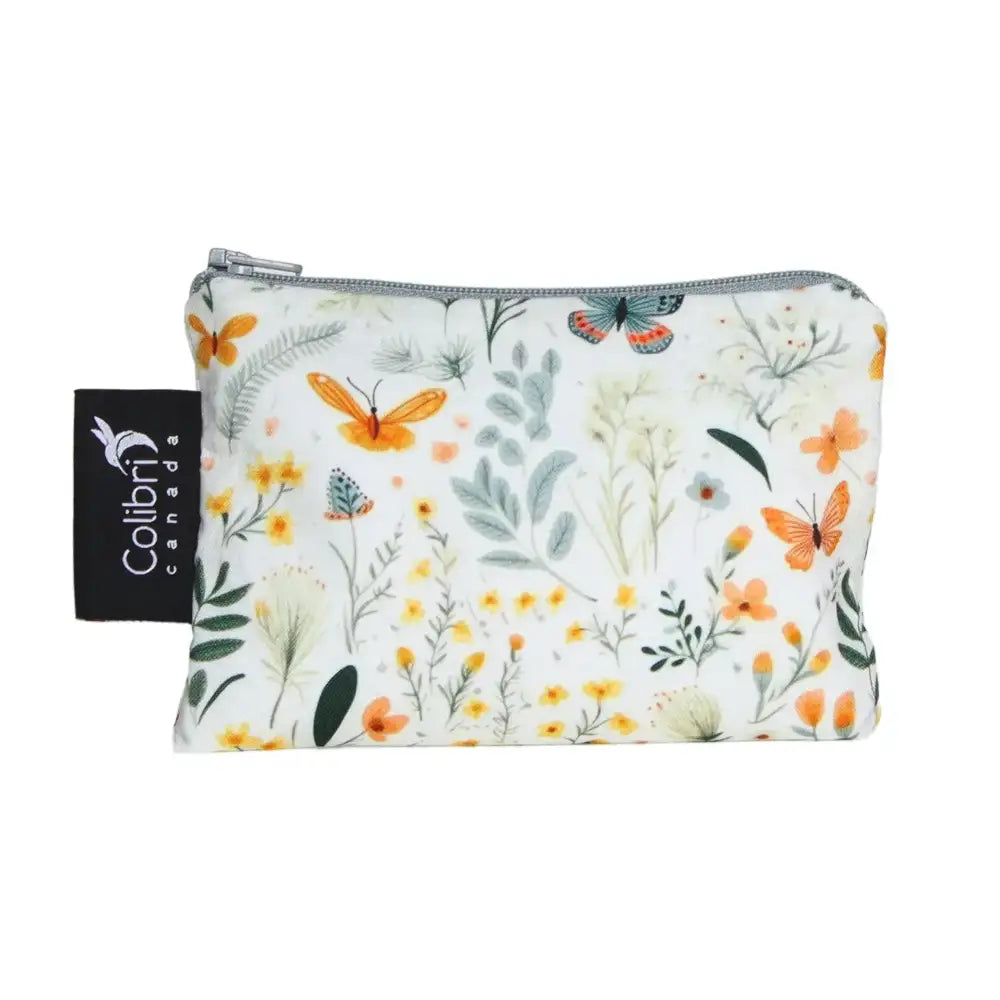 Colibri Small Reusable Snack Bag - Butterfly Garden