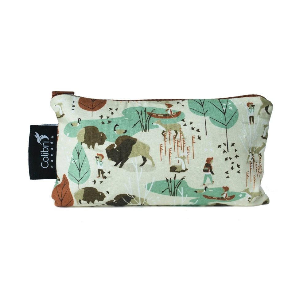 Colibri Medium Reusable Snack Bag - Nature Walk