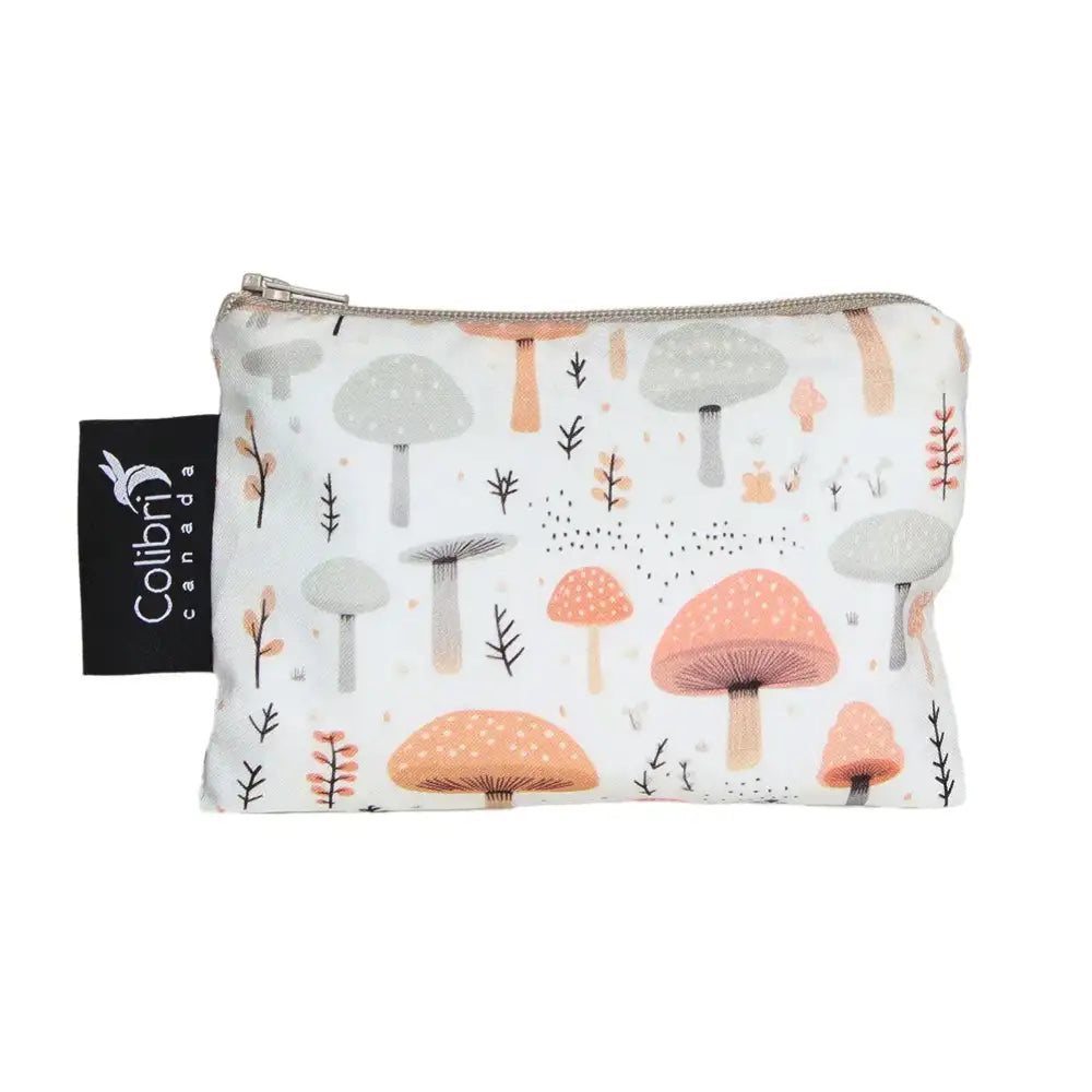 Colibri Small Reusable Snack Bag - Mushrooms