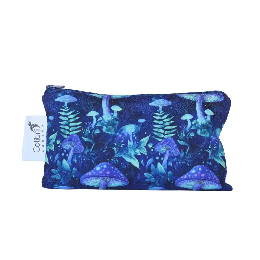 Colibri Medium Reusable Snack Bag - Mystic Mushrooms