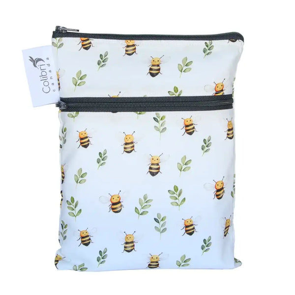 Colibri Mini Double Duty Wet Bag - Honey - Baby Charlotte Canada