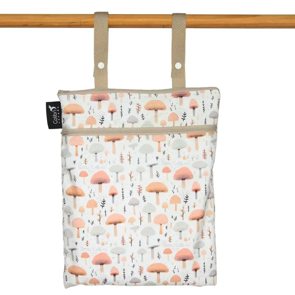 Colibri Double Duty Wet Bag - Mushrooms