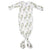 Copper Pearl Knotted Gown - Fern