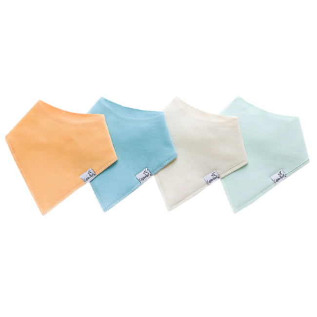 Copper Pearl Bibs 4pk - Bennie