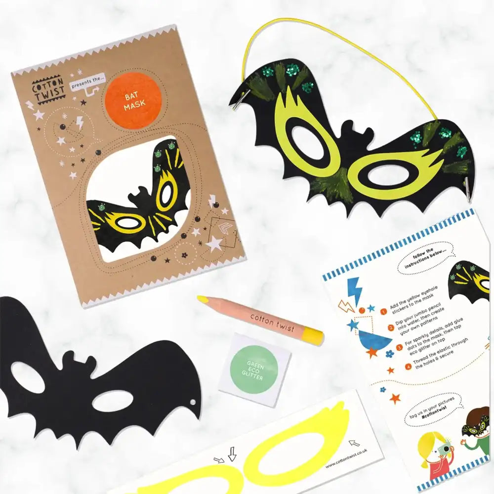 Cotton Twist Make Your Own Bat Mask