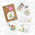 Cotton Twist Make Your Own Flower Cross Stitch Keyring