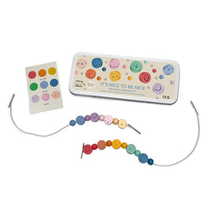 Cotton Twist It's Nice To Be Nice Bracelet Beading Kit