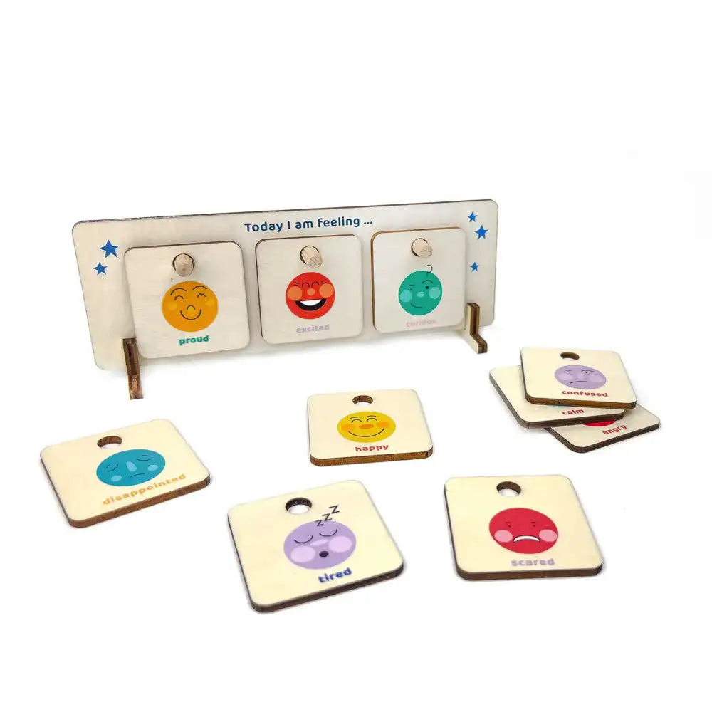 Cotton Twist Feelings Chart for Children