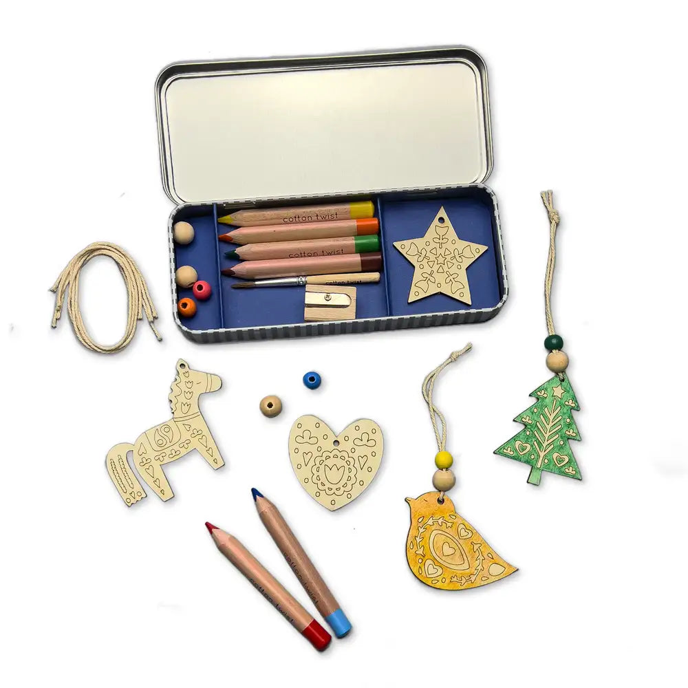 Cotton Twist Folk Art Decoration Kit