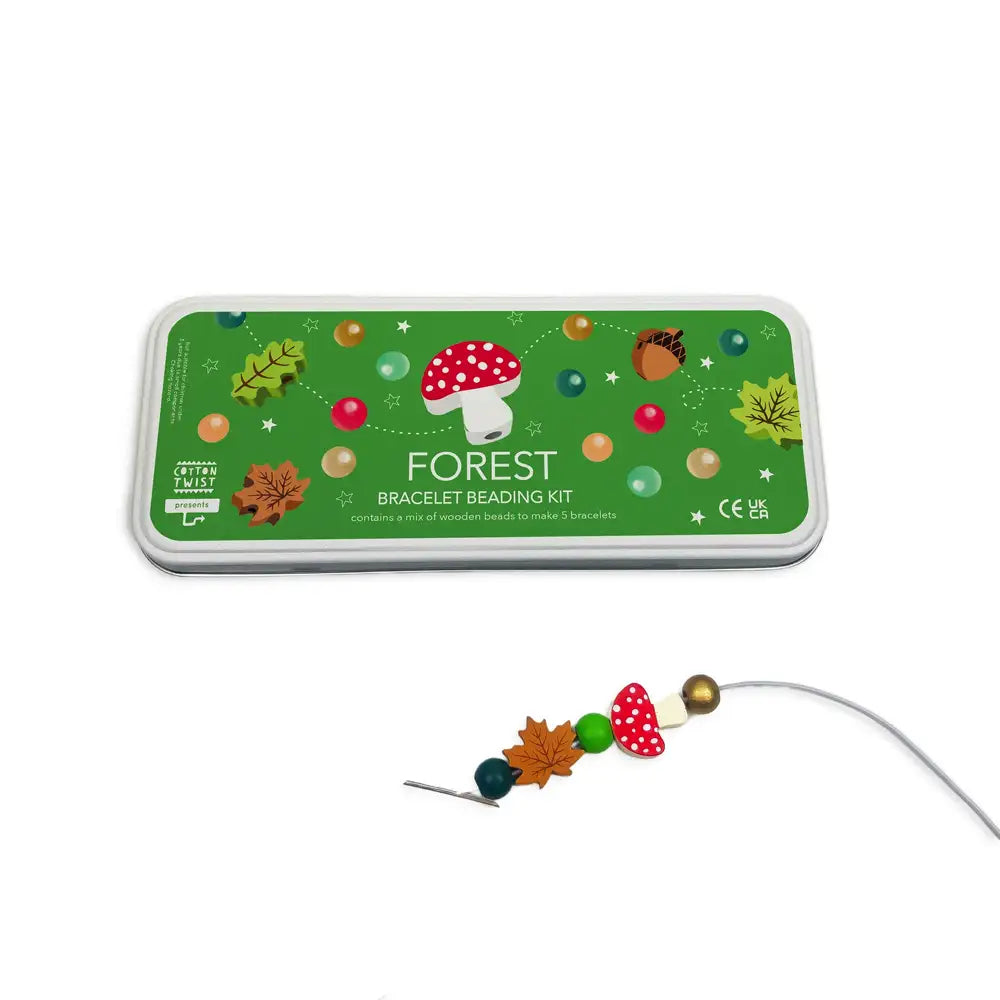 Cotton Twist Forest Bracelet Bead Kit