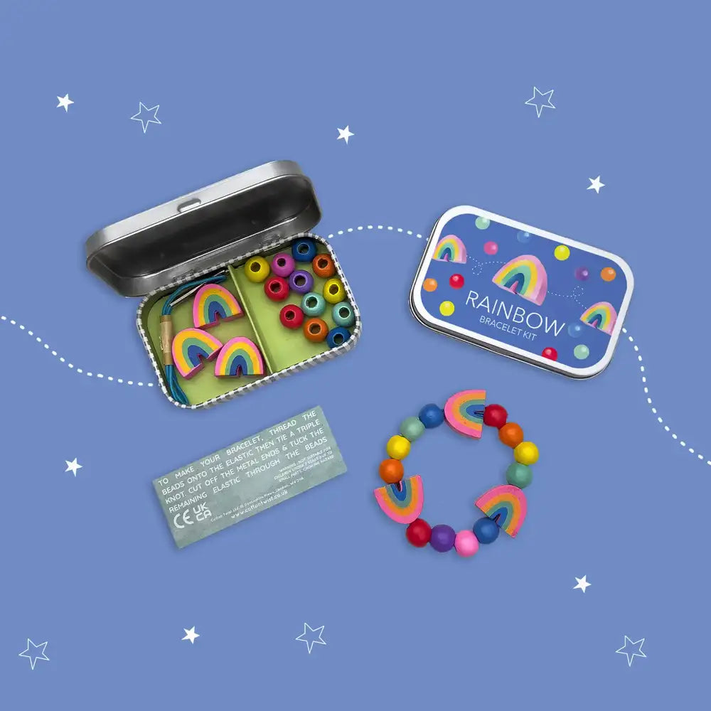 Cotton Twist Rainbow Bracelet Making Kit
