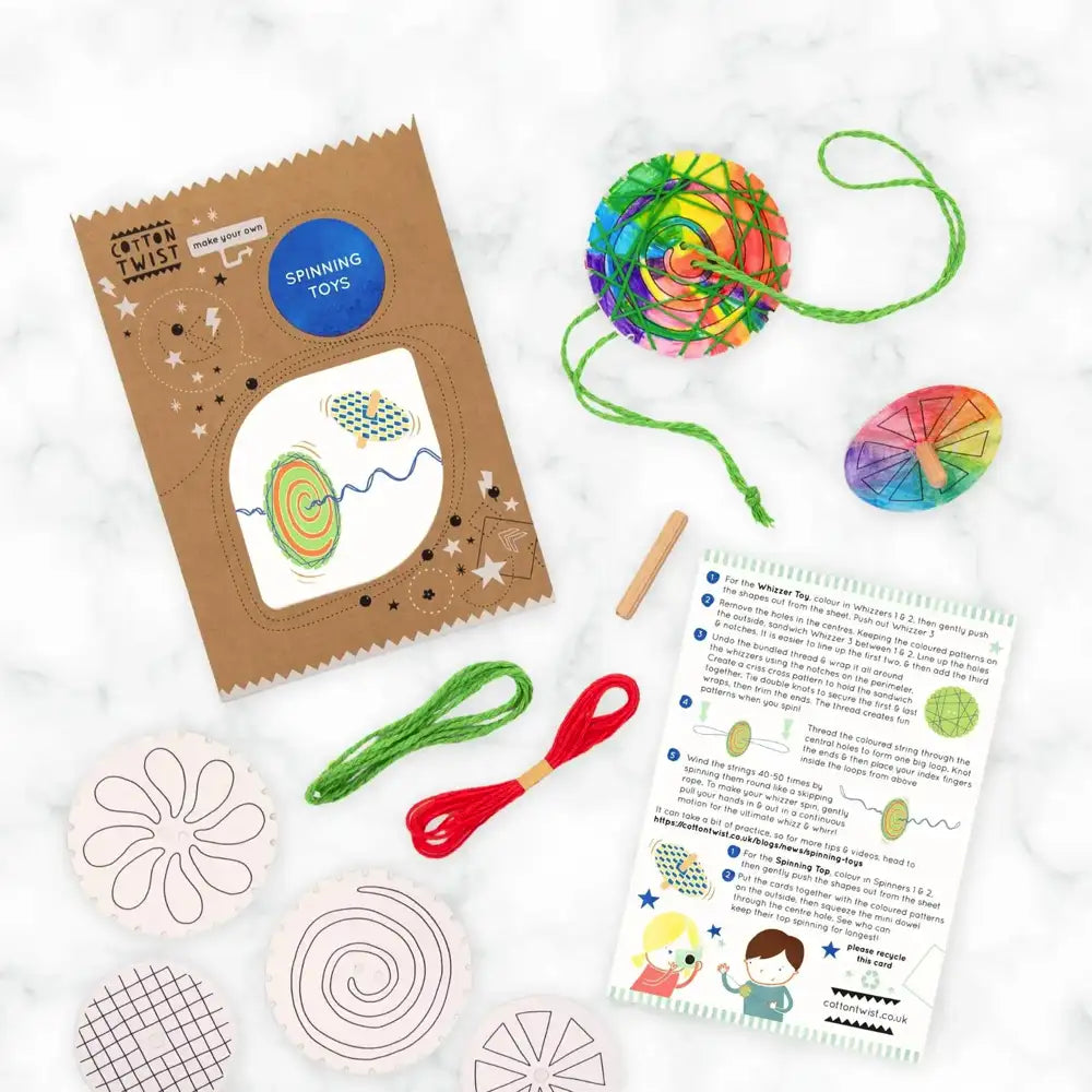 Cotton Twist Make Your Own Spinning Toys