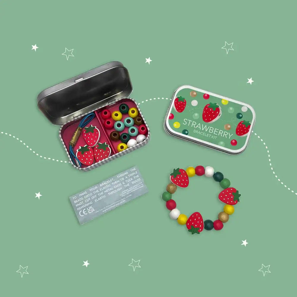 Cotton Twist Strawberry Bracelet Gift Kit