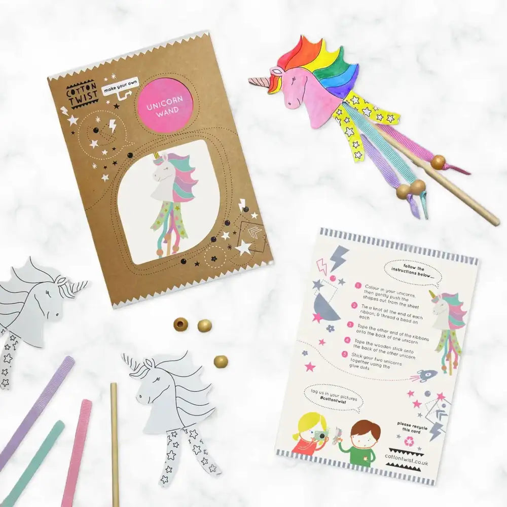 Cotton Twist Make Your Own Unicorn Wand