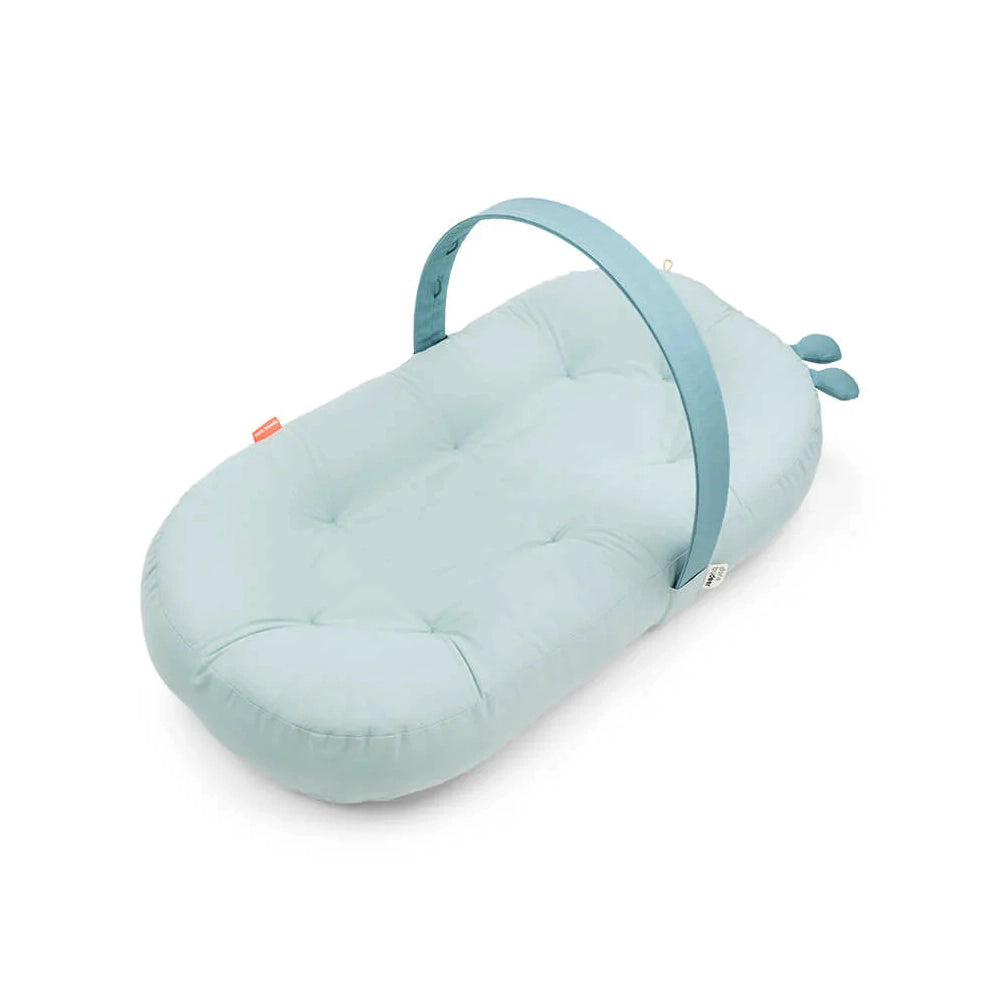 Done by Deer Cozy Lounger with Activity Arch - Raffi Blue