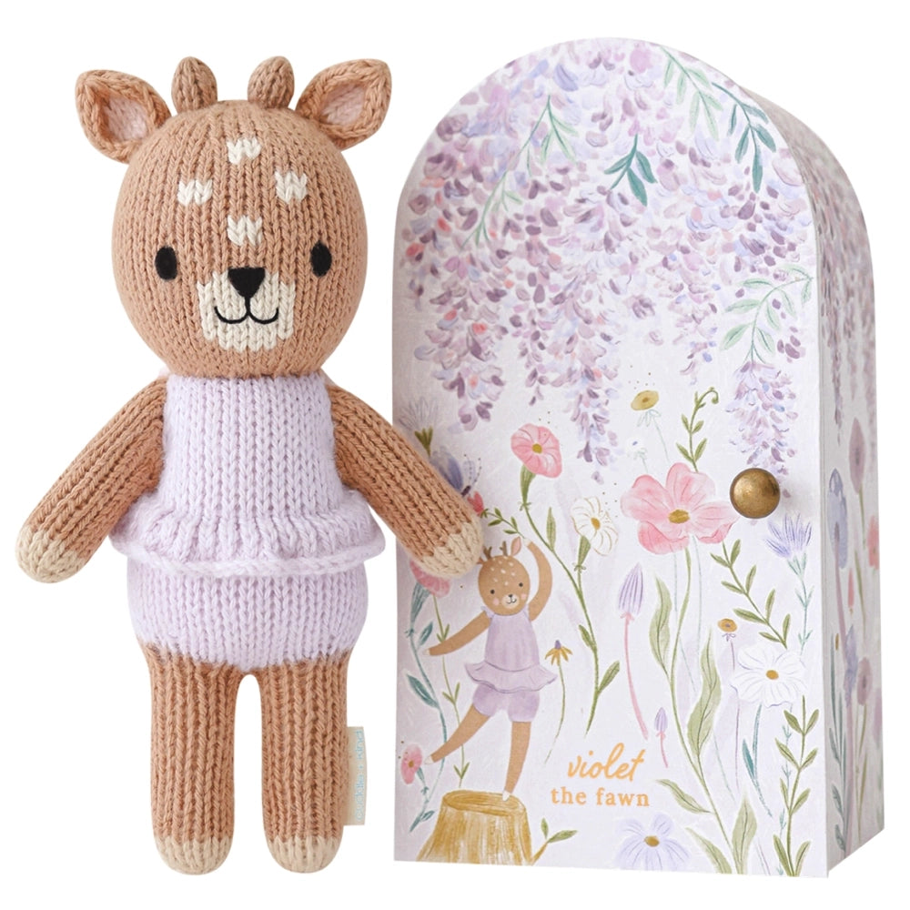 Cuddle + Kind Tiny Violet the Fawn