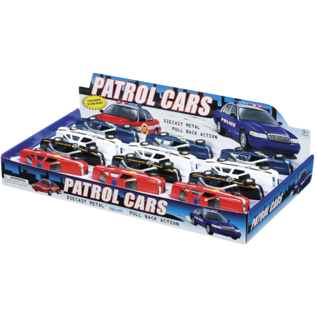 toysmith 5'' patrol cars