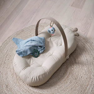 Done by Deer Cozy Lounger with Activity Arch - Raffi Blue