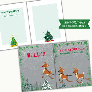 Doddle Paw Press Hello Christmas Tree - A Holiday Book