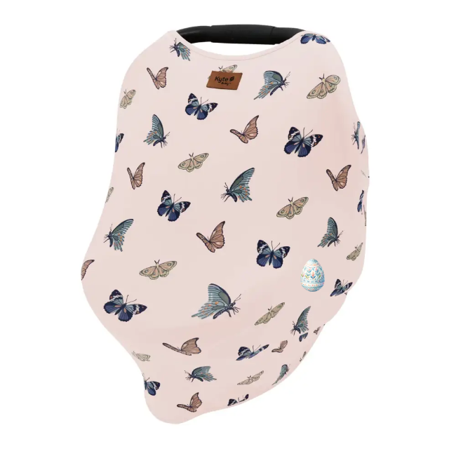 Kyte Baby Bib - Blush Butterfly Kyte Baby Bib - Blush Butterfly